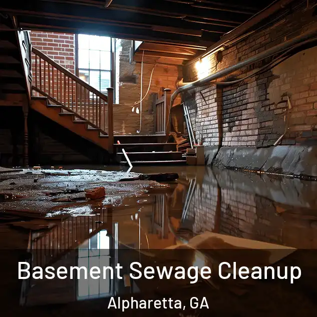  Basement Sewage Cleanup Alpharetta, GA